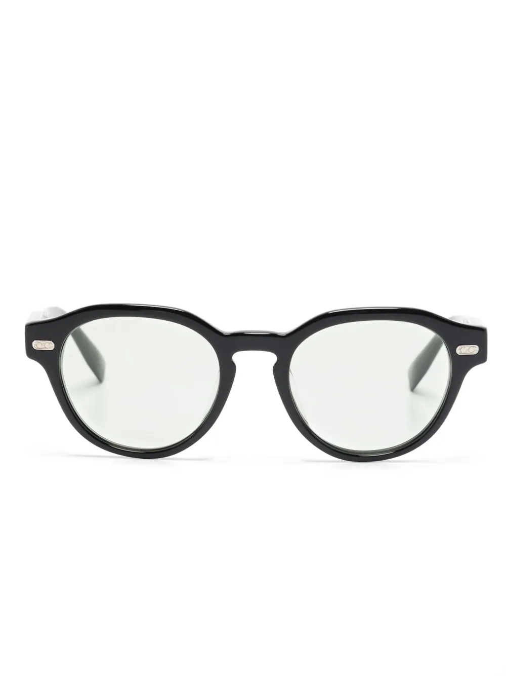 Brunello Cucinelli round-frame glasses | Black | Image 1