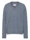 Maison Margiela V-neck sweater - Blue
