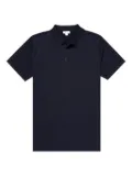 Sunspel short-sleeve button polo shirt - Blue