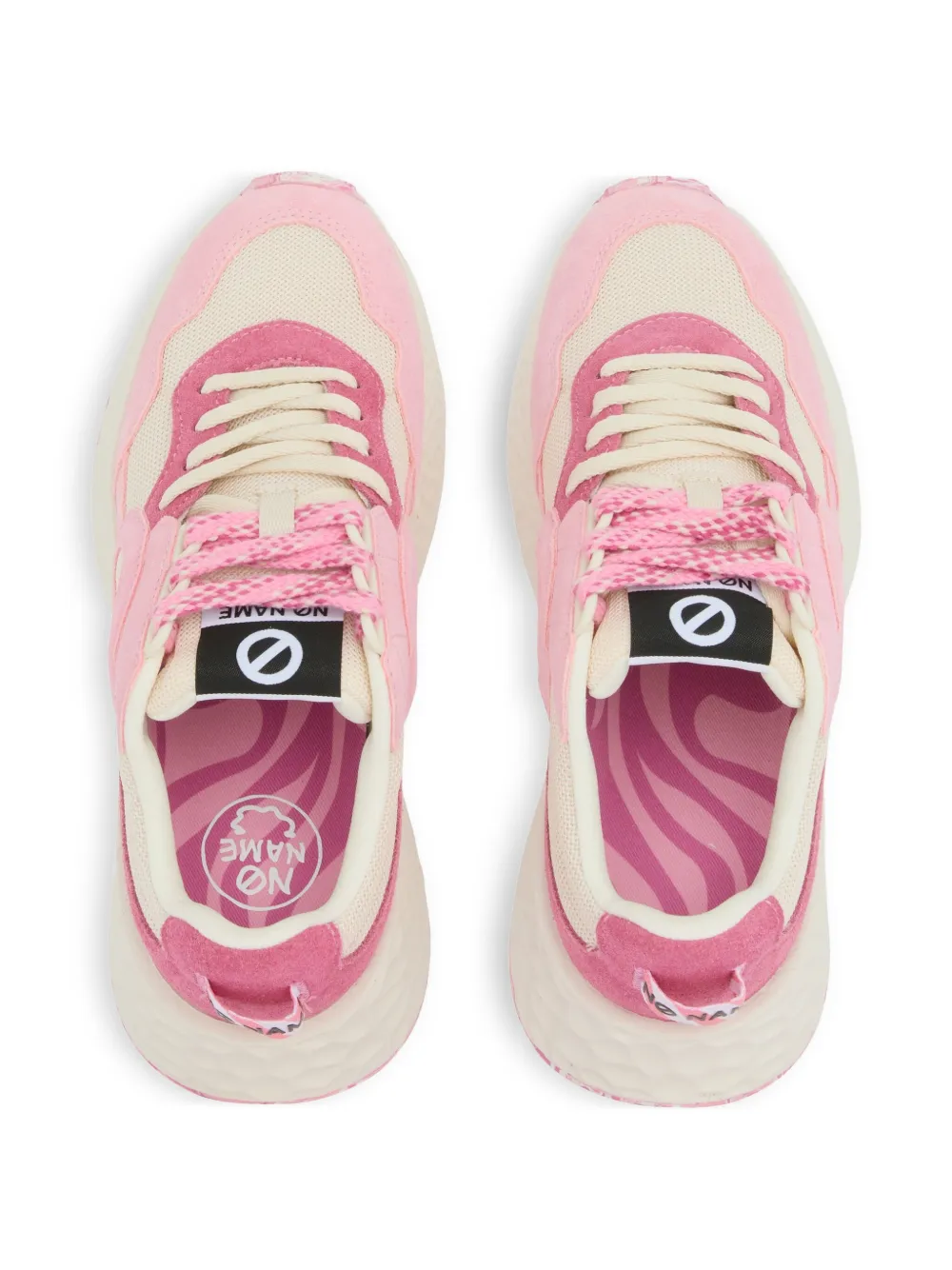 No Name Carter Milkshake sneakers Roze