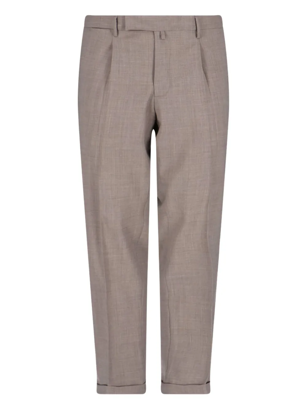 Briglia 1949 pleated trousers | Brown | Image 1