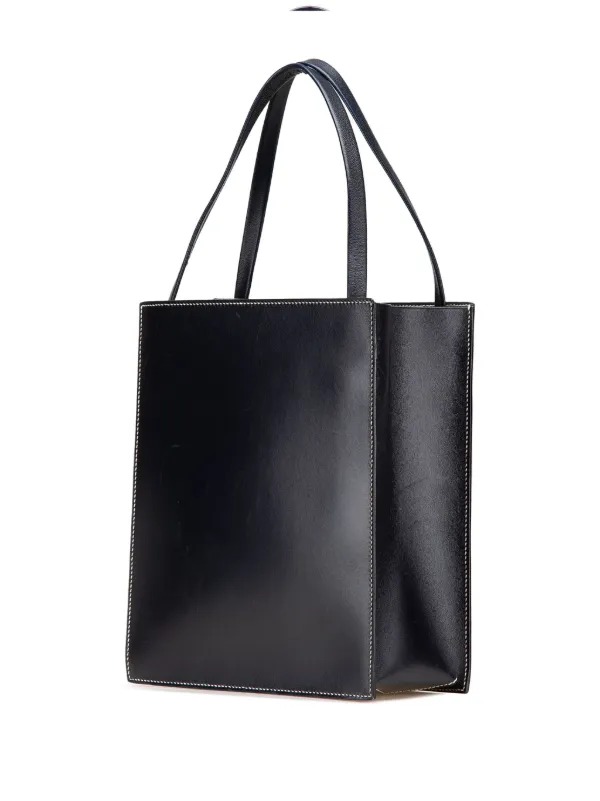 【HERMES】1998 ボックスカーフ ルーシー MM ハンドバッグ Hermès Pre-Owned 1998 ボックスカーフ ルーシー MM