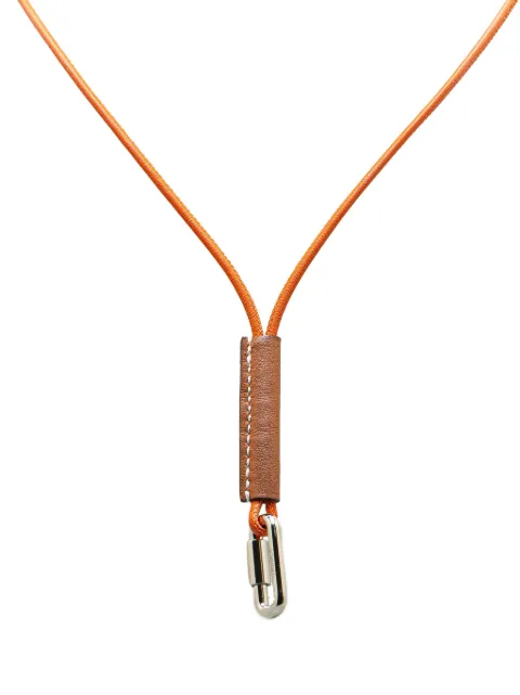 Hermès Pre-Owned collar Swift Curiosite Mousqueton Necklace 2021-2025