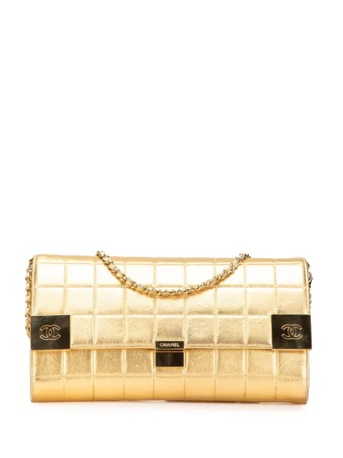 Sac porté épaule CC Choco Bar Flap (2002-2003) - CHANEL Pre-Owned - Modalova