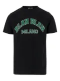 Black Score cotton T-shirt