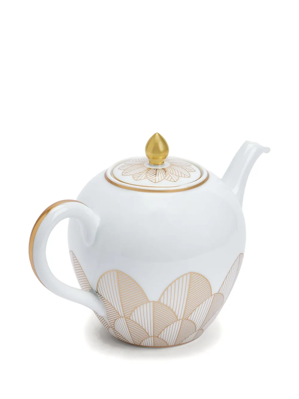 Christofle Malmaison Impériale tea pot (17.5cm x 15.5cm) | Tea & Coffee | Image 2