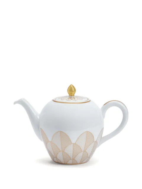 Christofle Malmaison Impériale tea pot (17.5cm x 15.5cm)