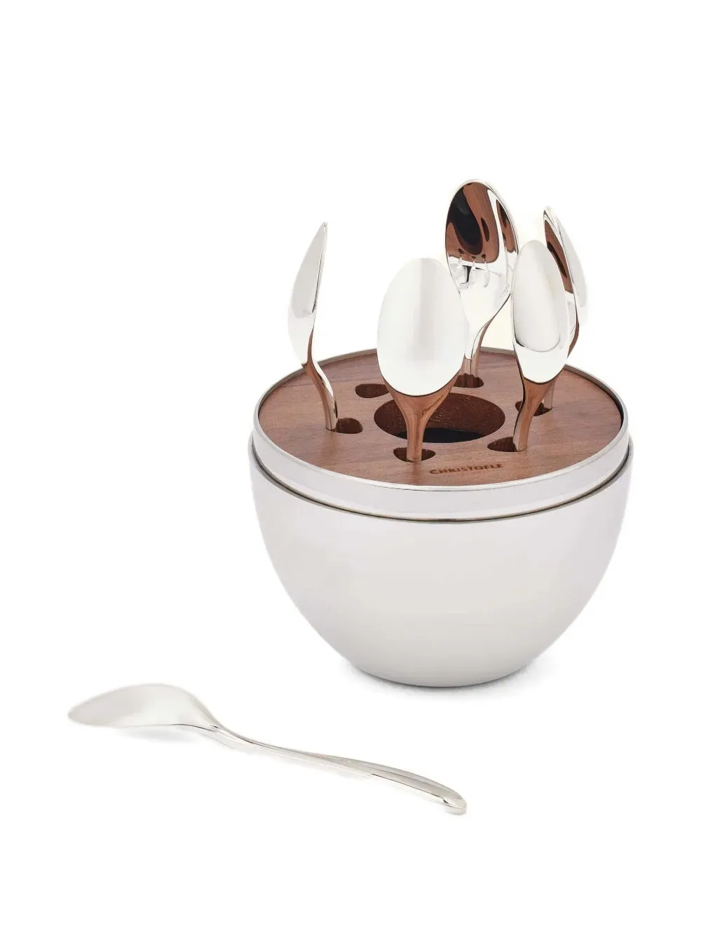 Christofle Mood Dubai Skyline coffee spoons (set of six) | Tableware | Image 2