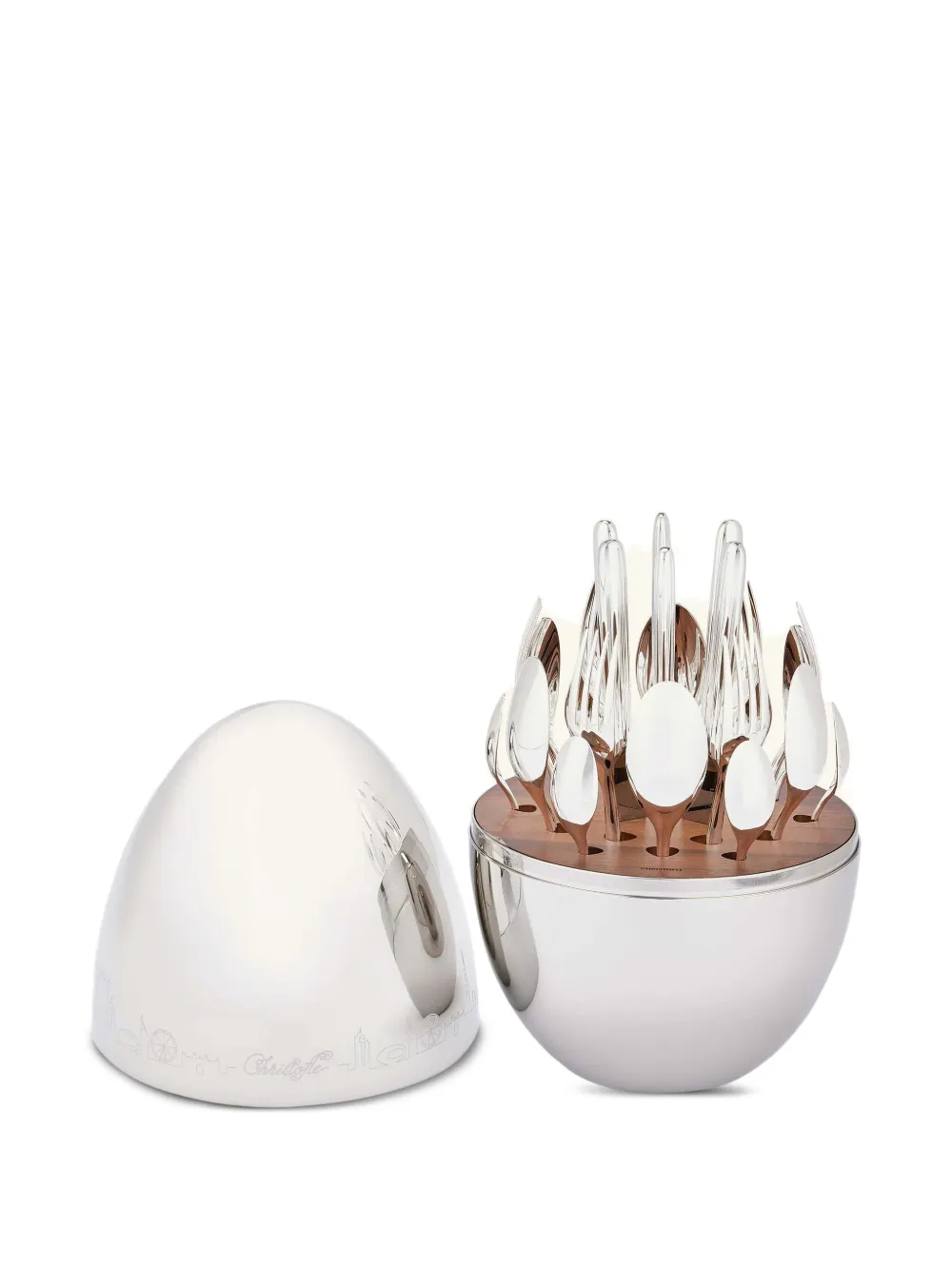 Christofle Mood Dubai Skyline cutlery set (set of 24) | Silver | Image 1
