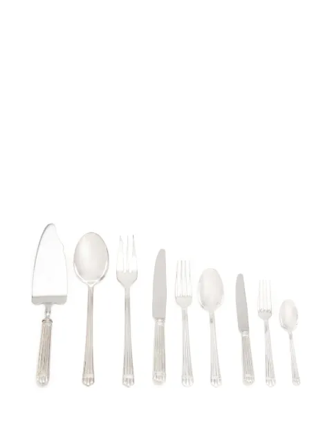 Christofle aria 75-piece flatware set
