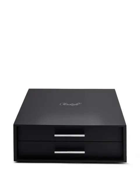 Christofle two-drawer storage chest (44,4cm x 38,8cm)
