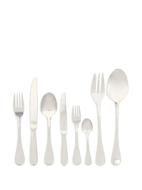 Christofle Perles beaded 75-piece flatware set (twelve-person setting)
