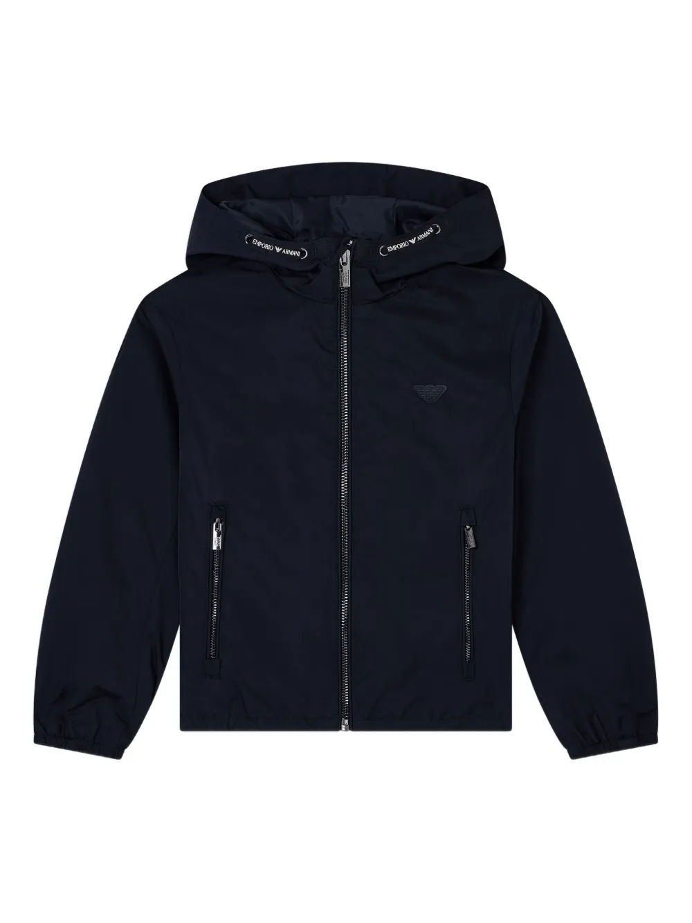 Emporio Ar i Kids Jack met capuchon Blauw