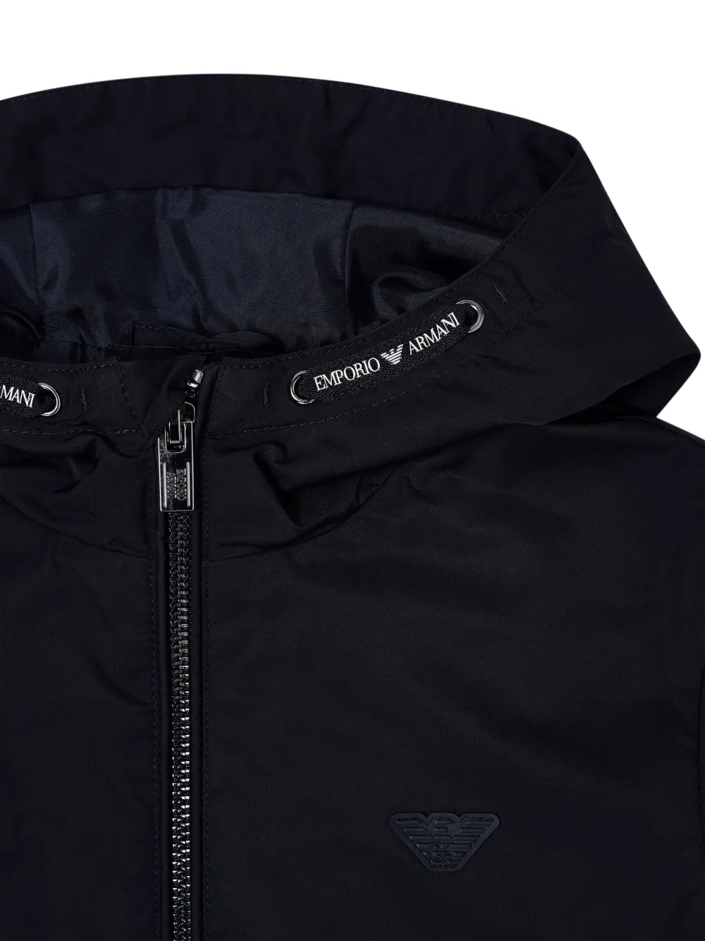 Emporio Armani Kids Jack met capuchon Blauw