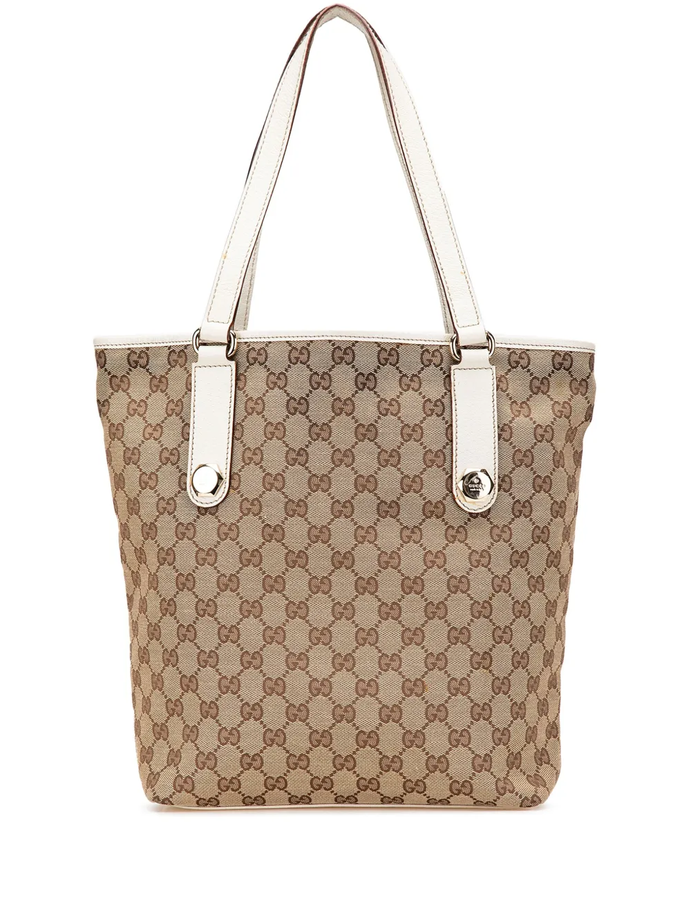 Pre-owned Gucci 2000-2015 Gg Canvas Charmy Tote Bag