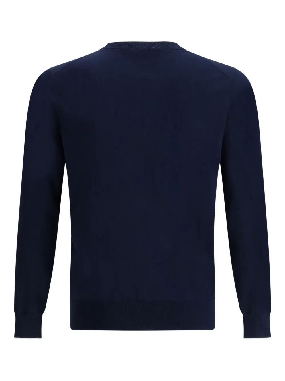 Cruciani crew-neck cotton T-shirt - Blauw