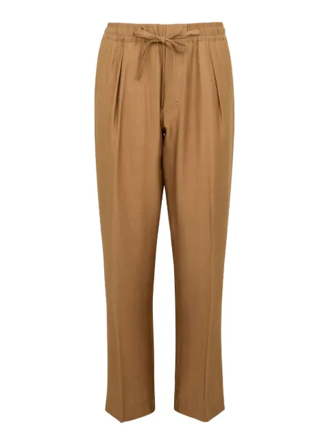 OFFICINA 36 drawstring pleated trousers