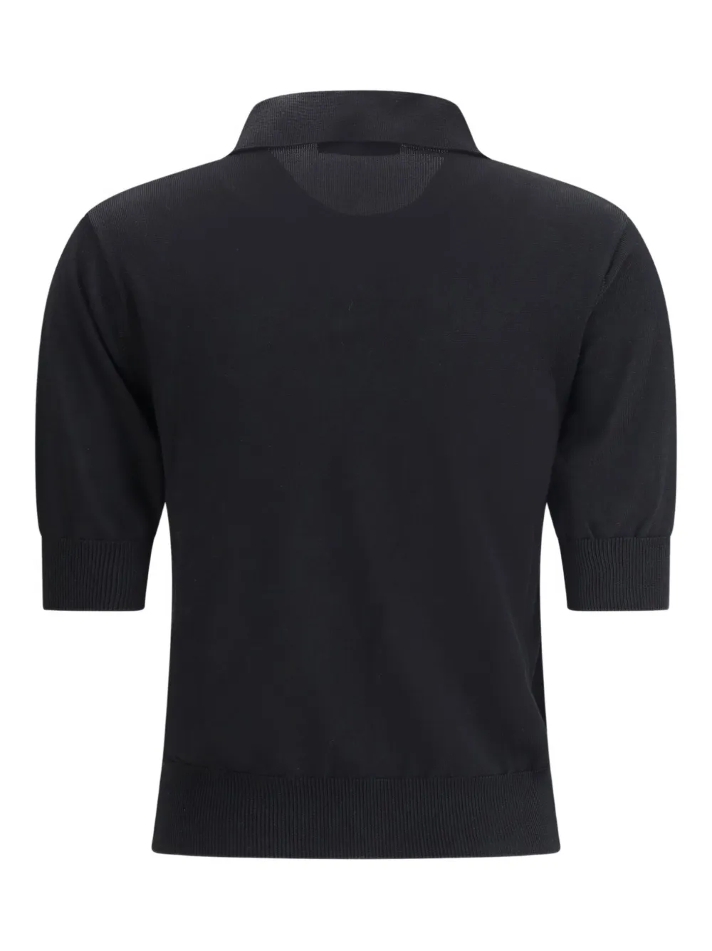 Lardini short sleeve polo shirt - Zwart