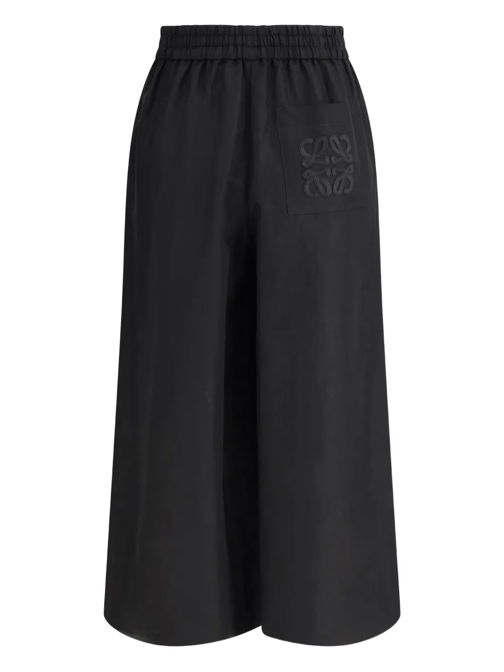 LOEWE x Paula Ibiza's cropped trousers - Zwart