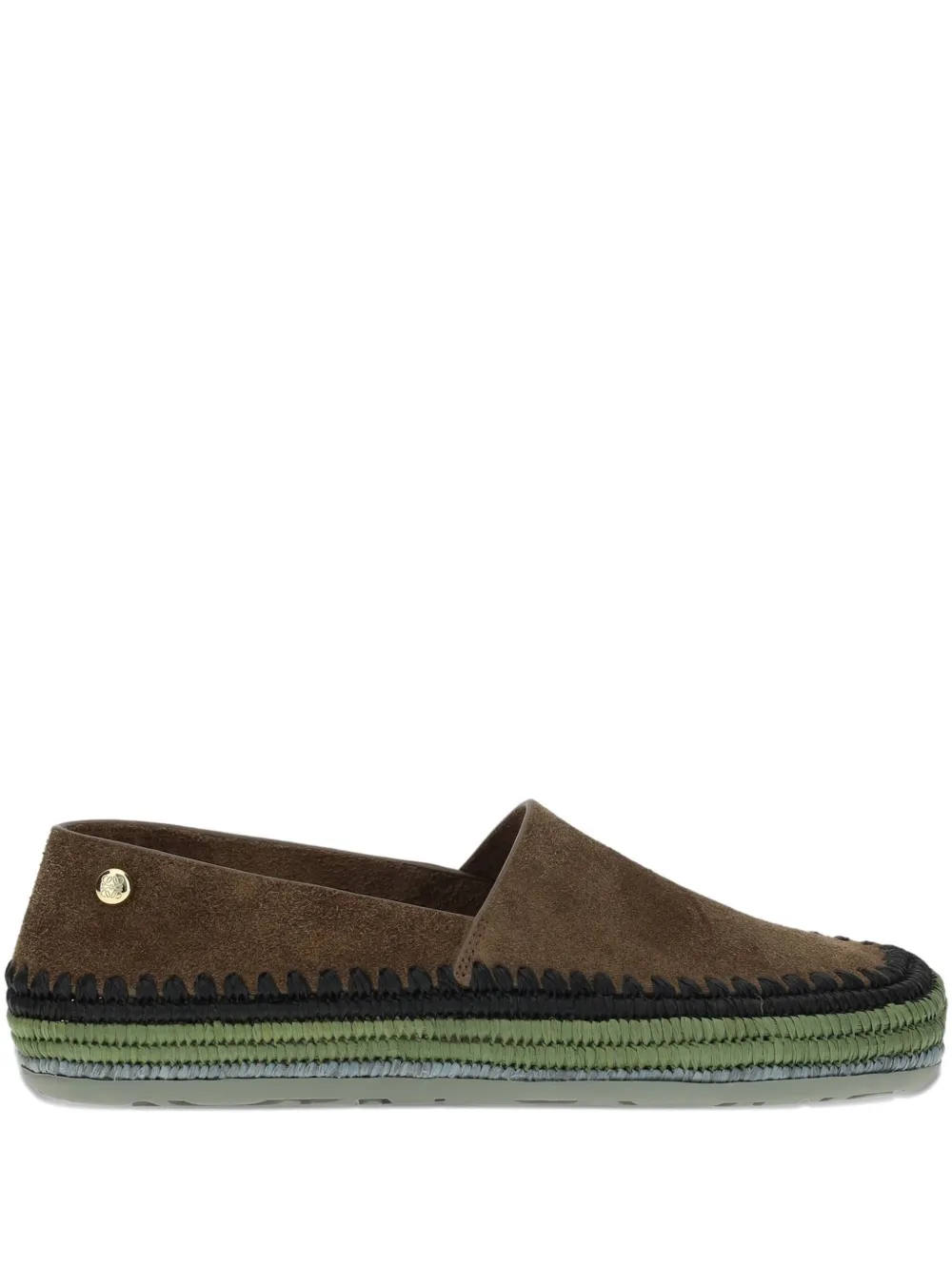 LOEWE suede espadrilles Brown