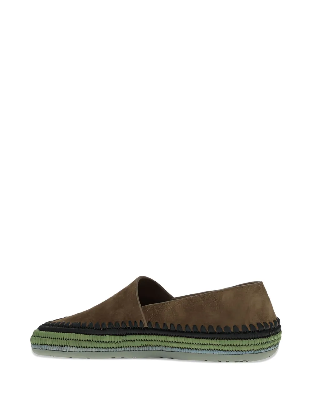 LOEWE suede espadrilles Brown