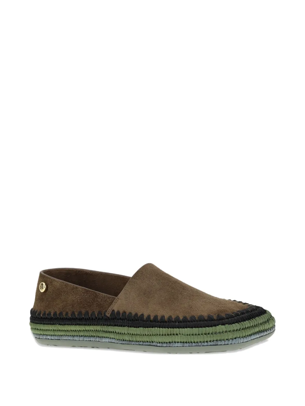 LOEWE suede espadrilles - Bruin