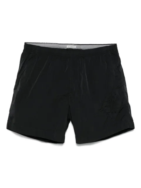 C.P. Company logo-embroidered swim shorts 