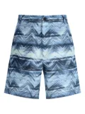 Missoni zigzag-print shorts - Blue