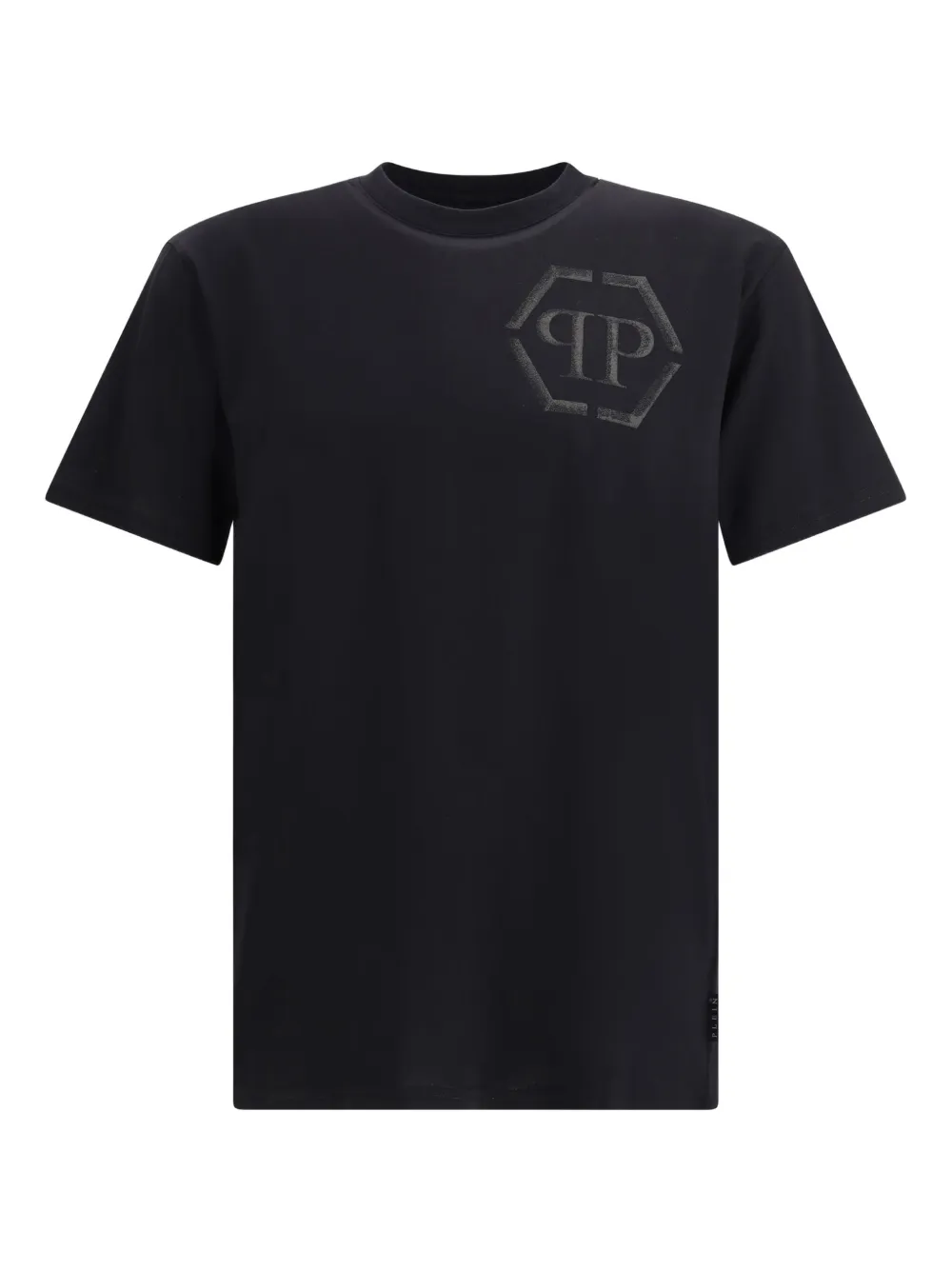 Philipp Plein T-shirt met logoprint Zwart