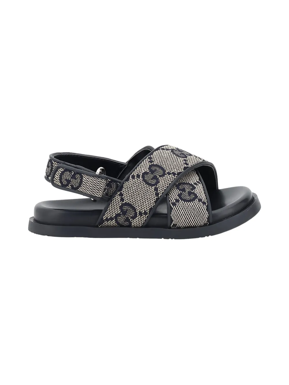 Gucci Kids GG leather sandals - Beige
