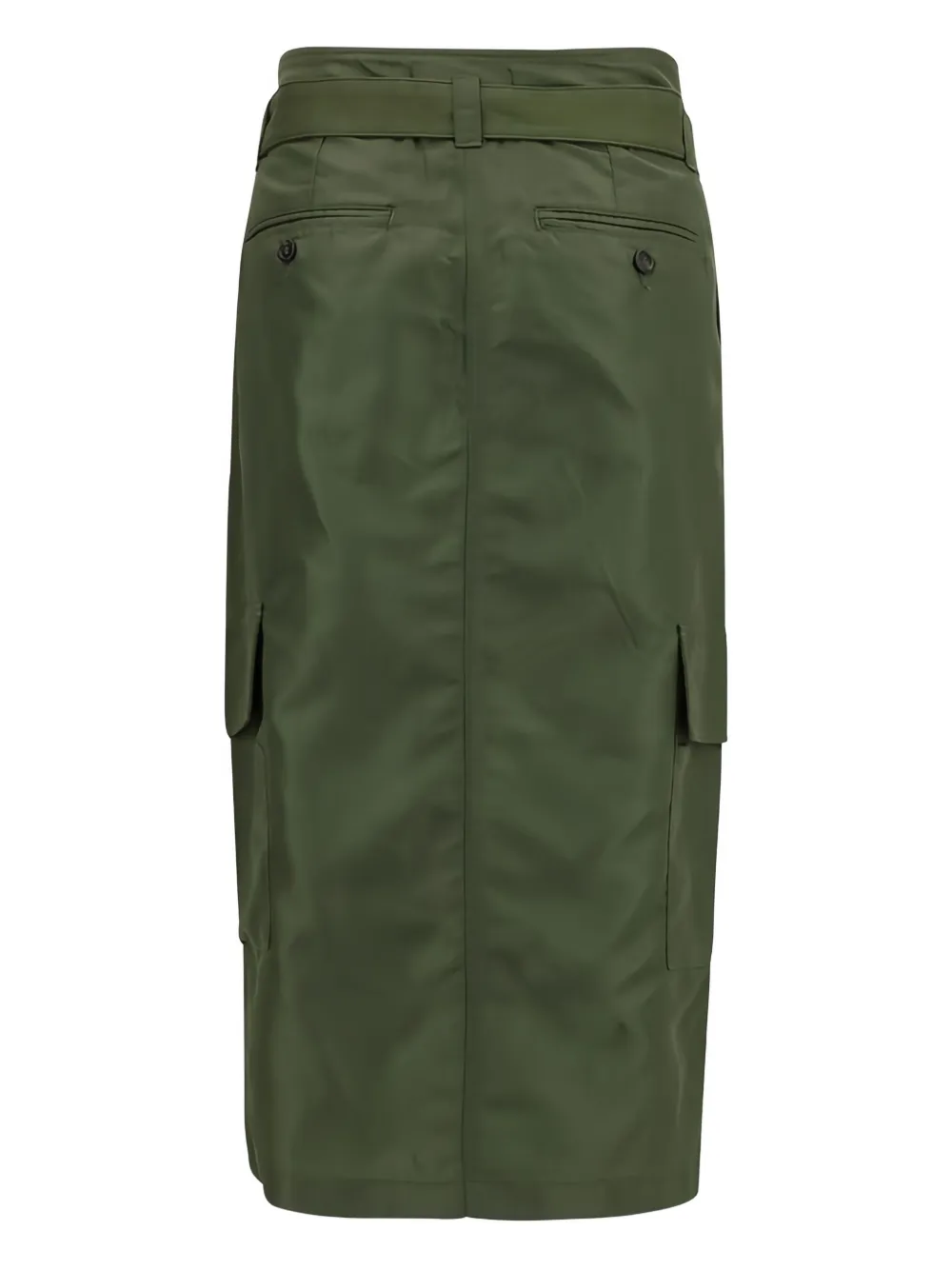 PINKO Cargo midi-rok Groen