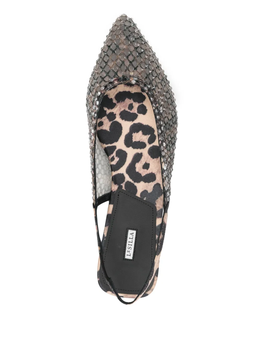 Le Silla Leren pumps Zwart