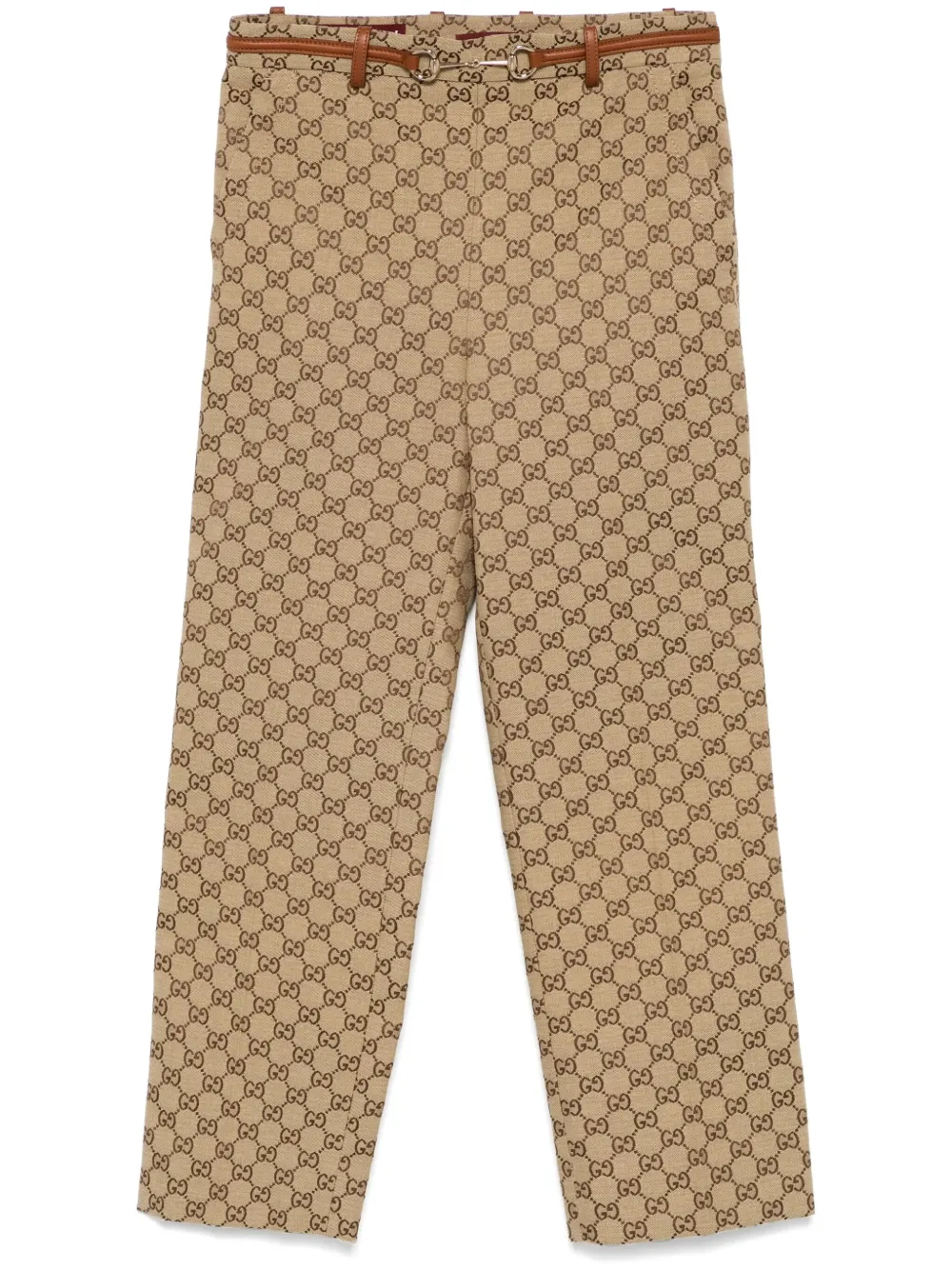 Gucci GG-canvas horsebit trousers | Image 1