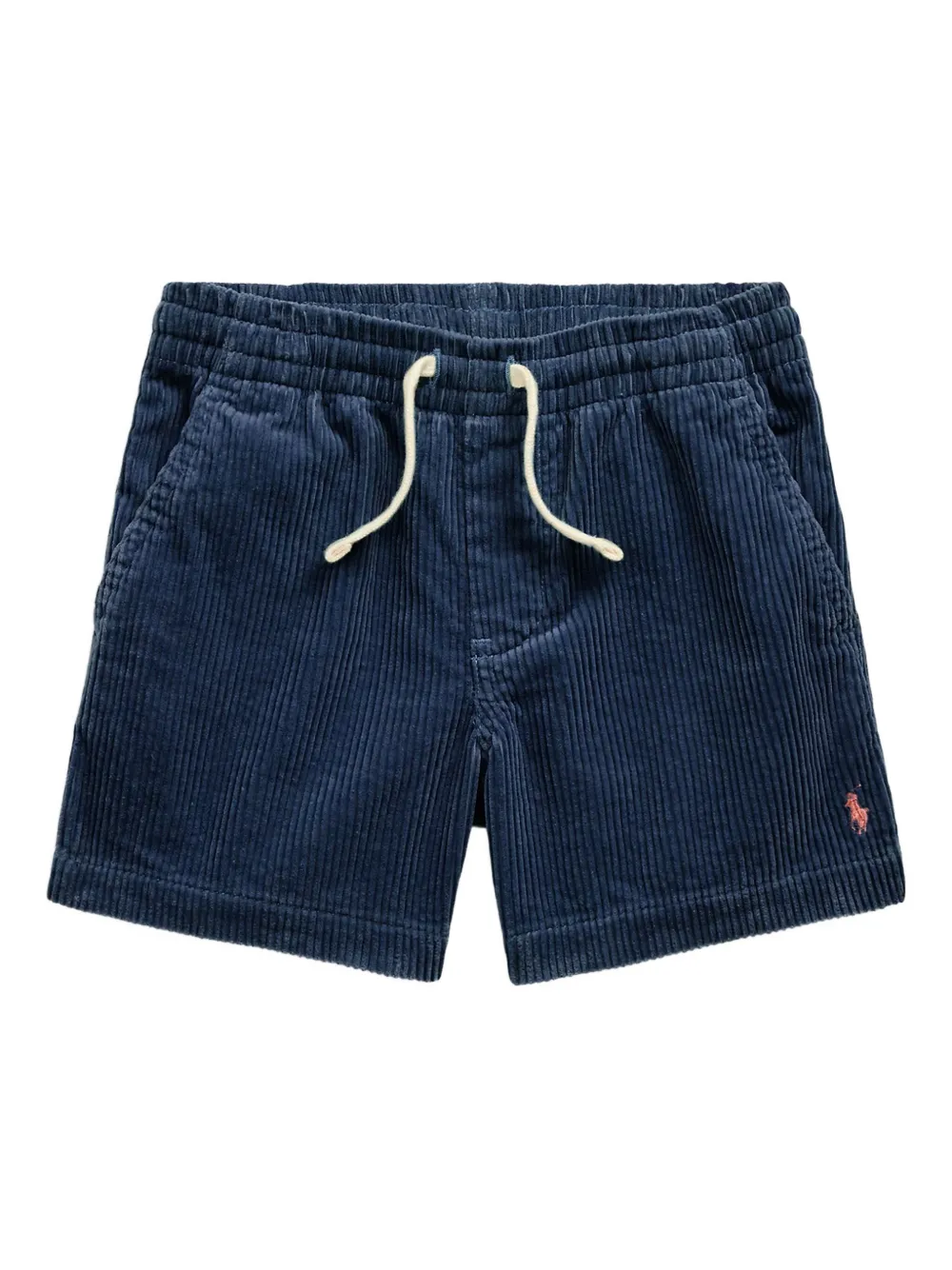 POLO RALPH LAUREN KIDS Ribfluwelen shorts Blauw