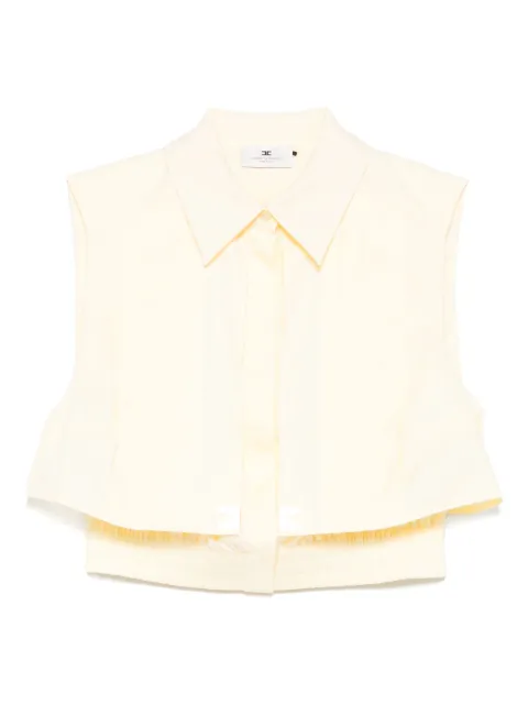 Elisabetta Franchi camisa con paneles