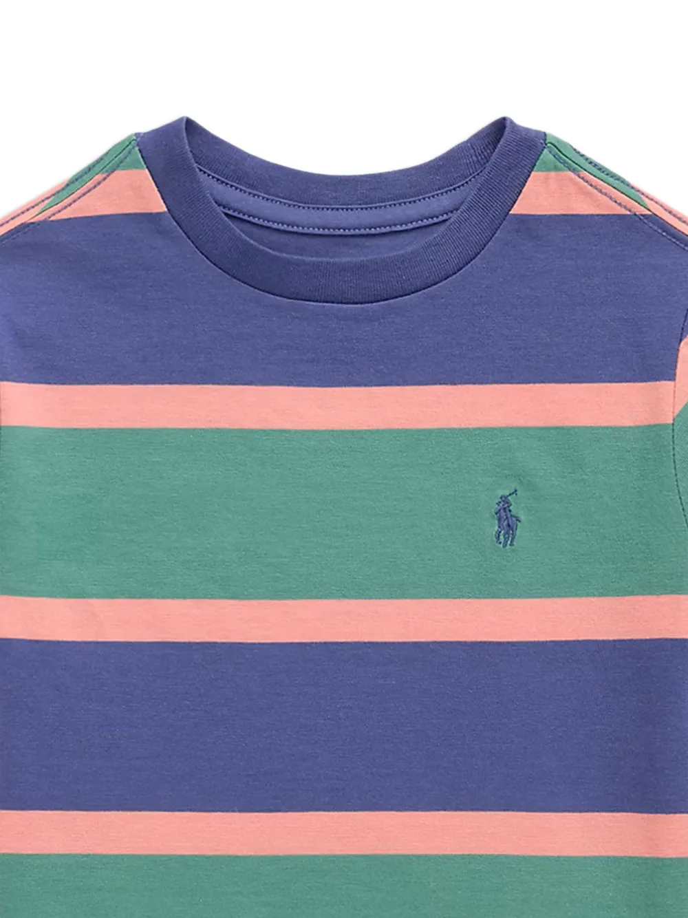 POLO RALPH LAUREN KIDS T-shirt met geborduurd logo Groen