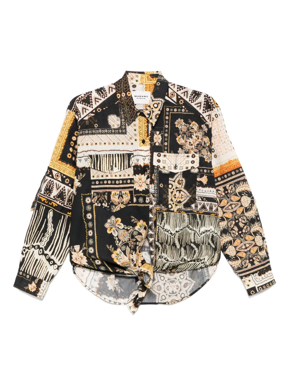 MARANT ÉTOILE camisa con botones | negro | Image 1