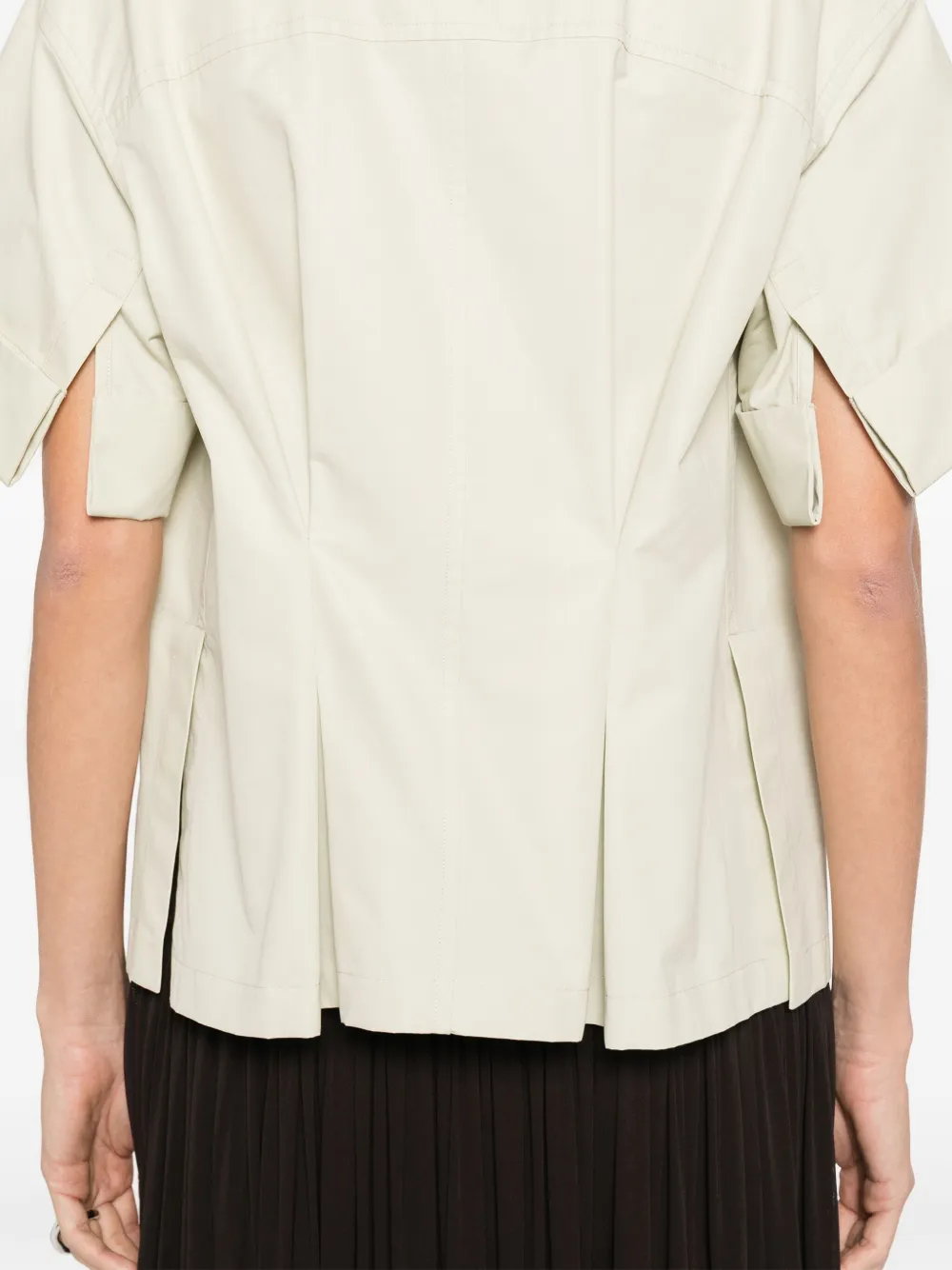 Jil Sander Katoenen shirt Groen