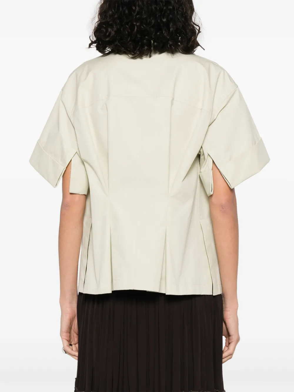 Jil Sander Katoenen shirt Groen