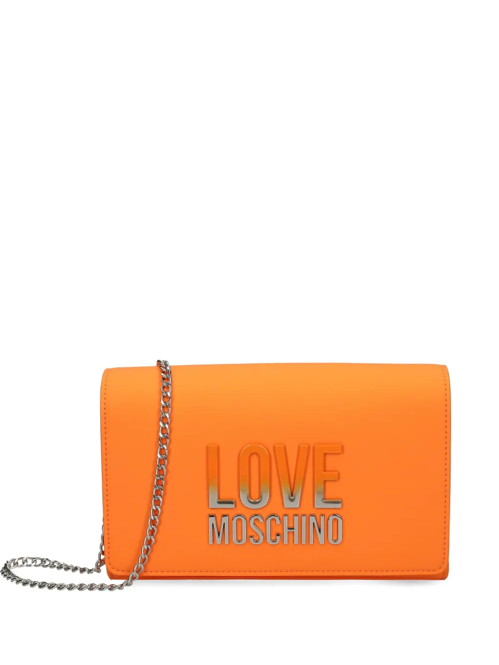 Love Moschino ロゴ ショルダーバッグ - オレンジ Love Moschino ロゴ ショルダーバッグ - オレンジ