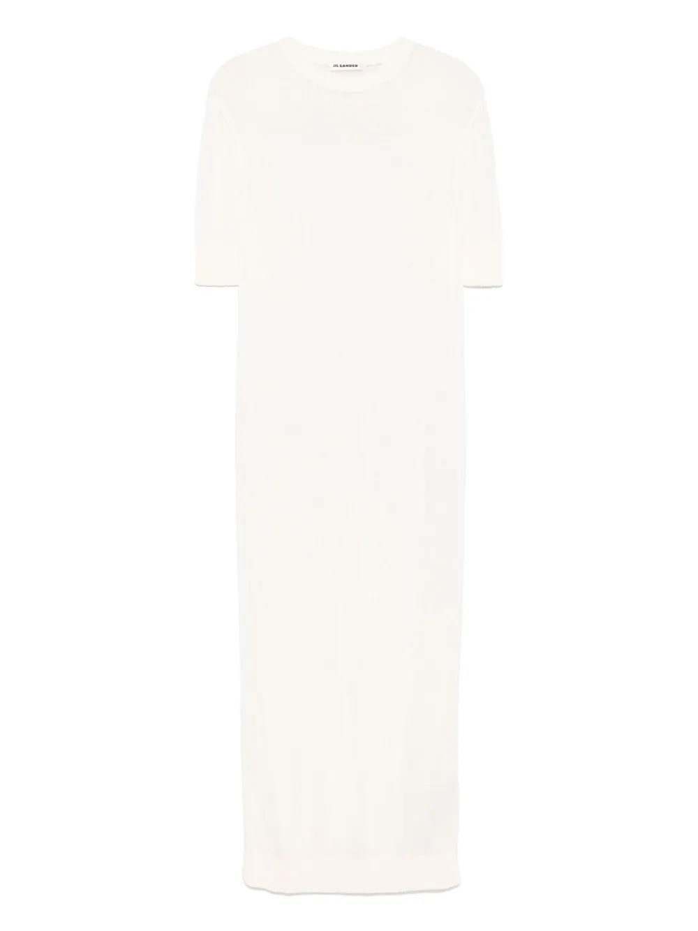 Jil Sander Katoenen jurk Beige