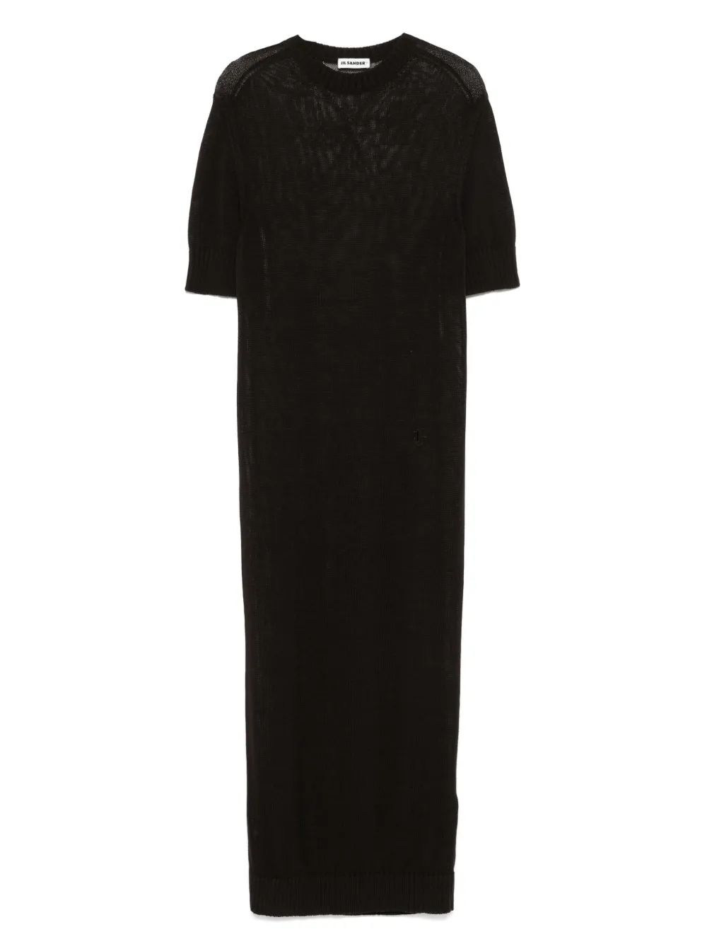 Jil Sander Katoenen jurk Bruin