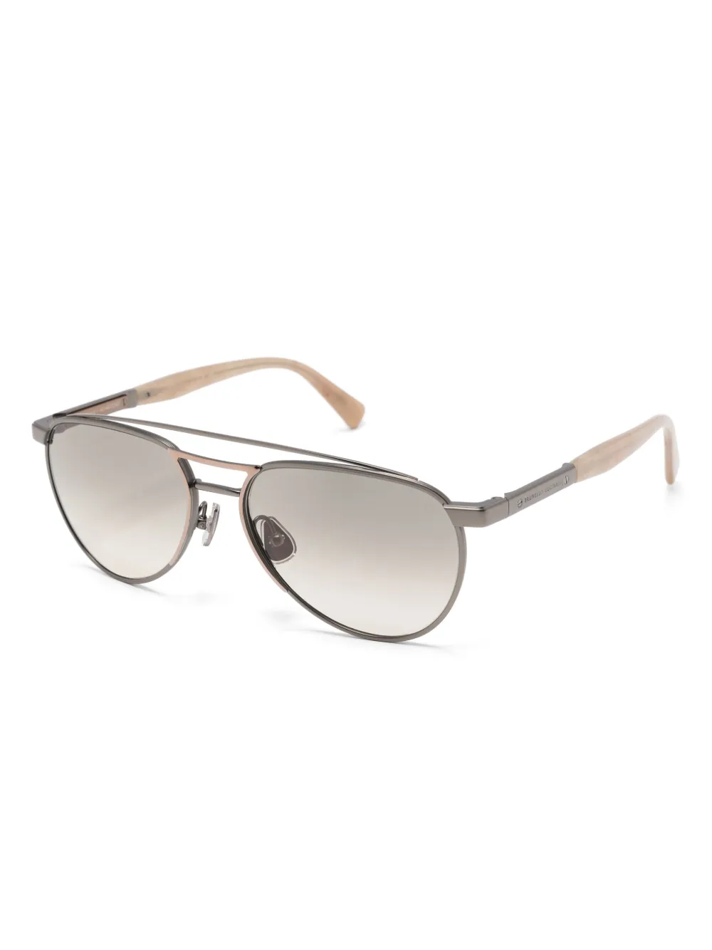 Brunello Cucinelli pilot-frame sunglasses | Men | Image 2