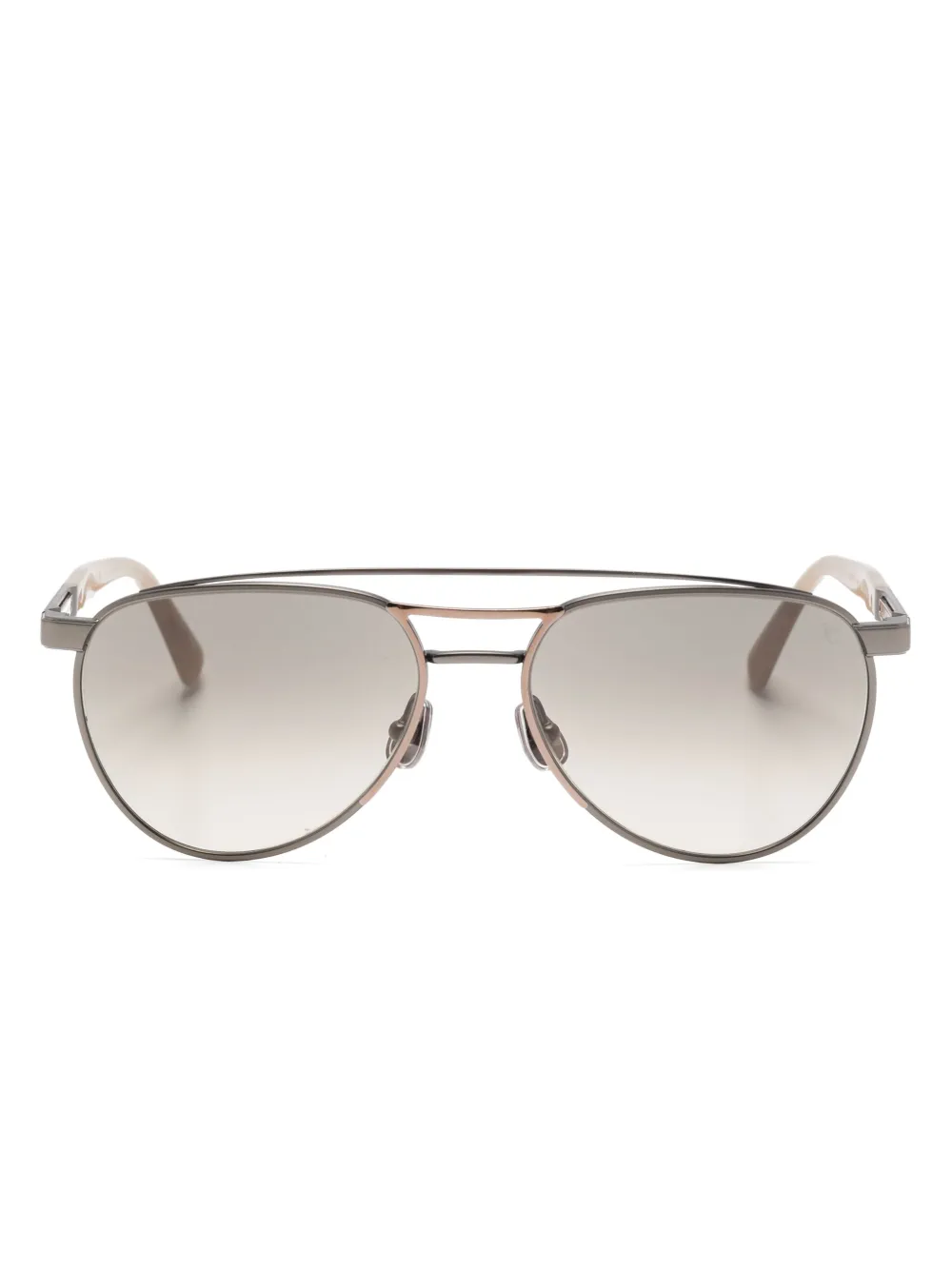 Brunello Cucinelli pilot-frame sunglasses | Grey | Image 1