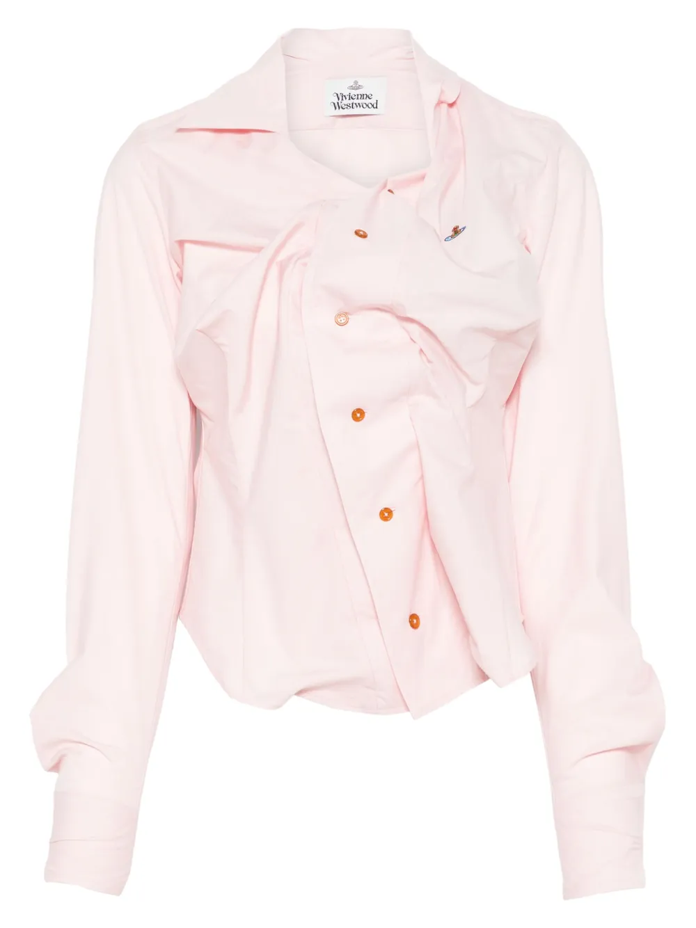 Vivienne Westwood Gesmockt blouse Roze