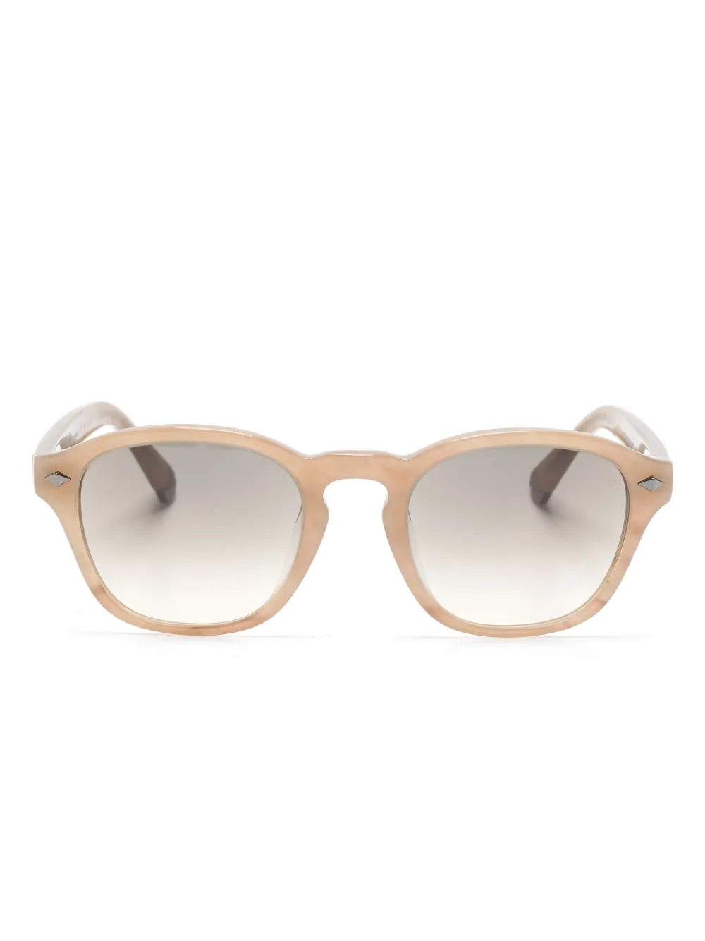Brunello Cucinelli round-frame sunglasses | Neutrals | Image 1