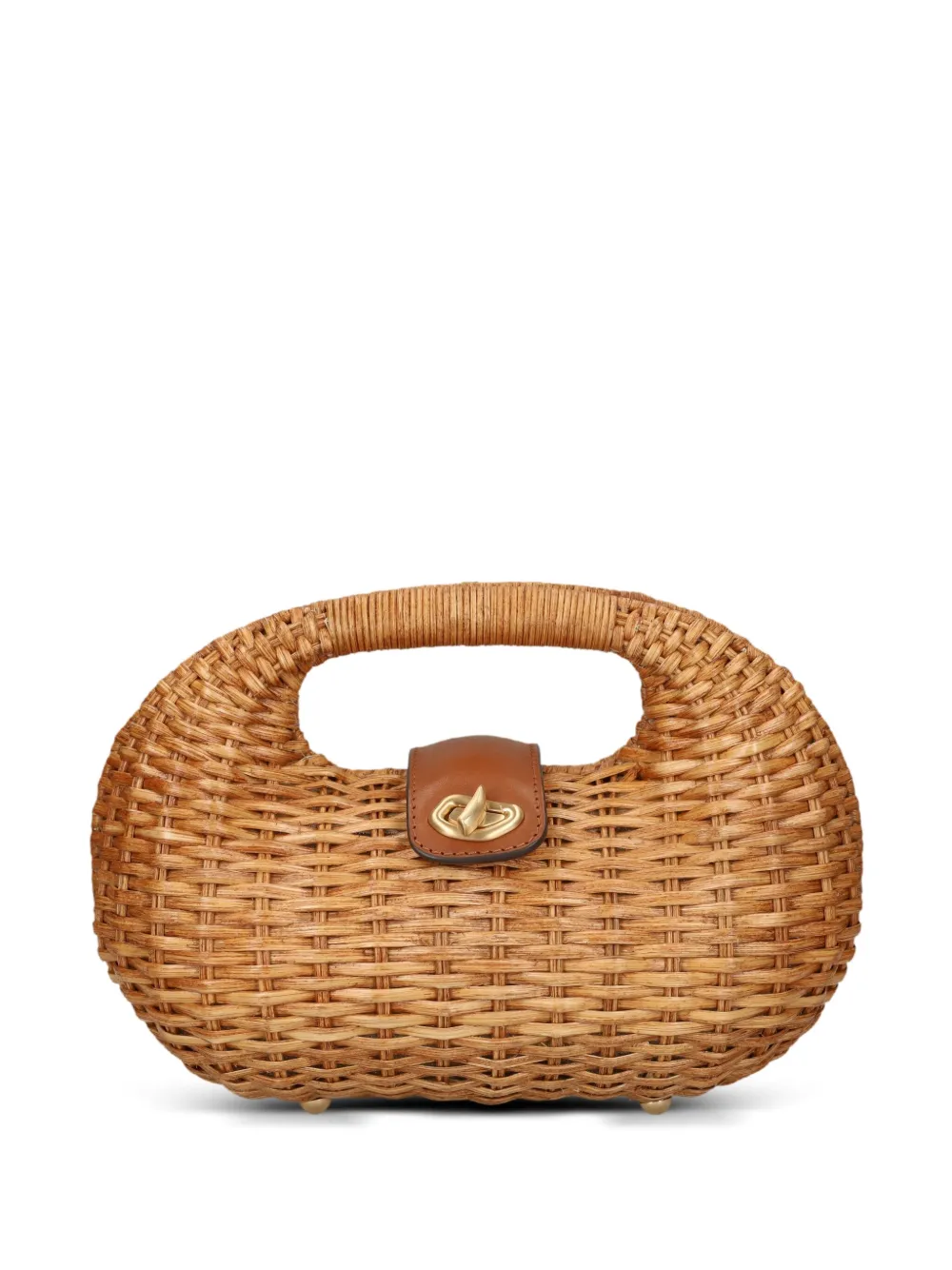 Cult Gaia bolsa de mano estilo cesta | marrón | Image 1