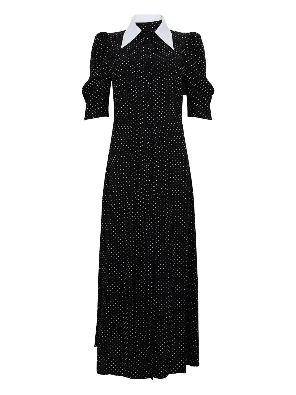 MAR DE MARGARITAS Catharine dress - ブラック MAR DE MARGARITAS Catharine dress - ブラック
