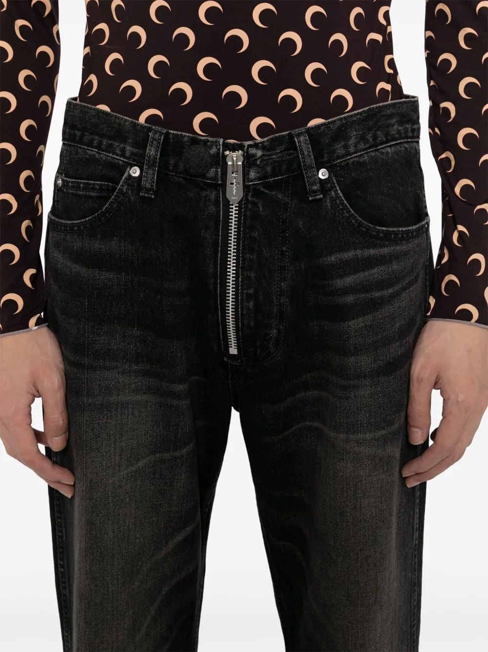 MASU boys bootcut jeans Zwart