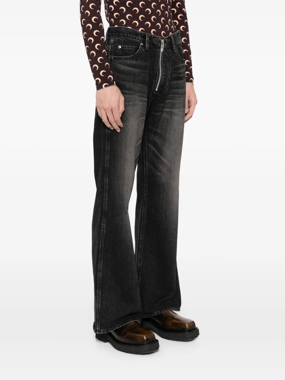 MASU boys bootcut jeans Zwart